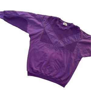 SFO San Francisco Outfitters | Vintage Purple Batwing Dolman 80s Sweater
